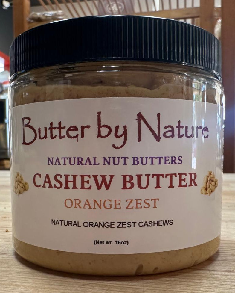 Orange Zest Cashew Butter